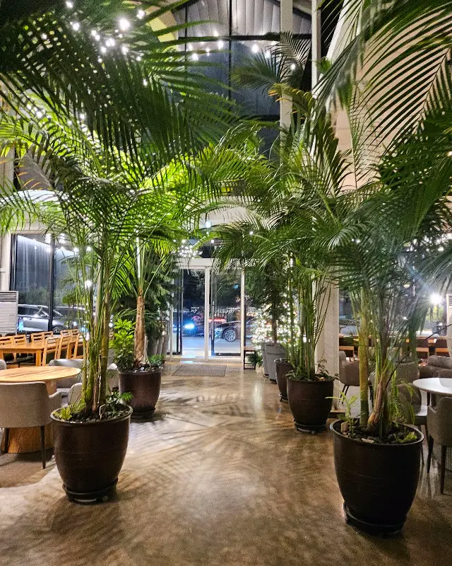 카페 내부 통로