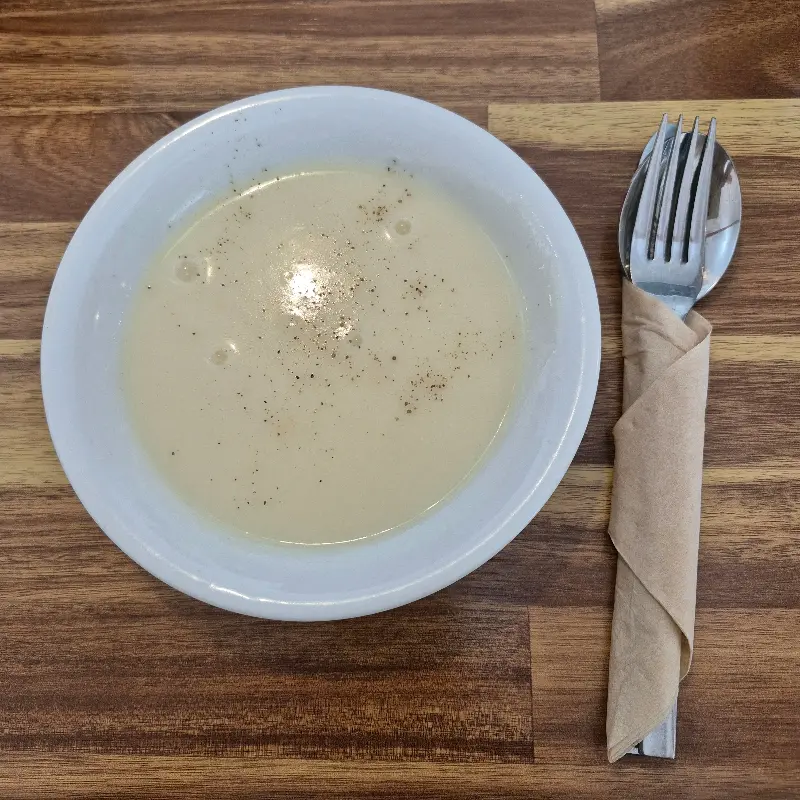 따뜻하고 부드러운 크림 스프