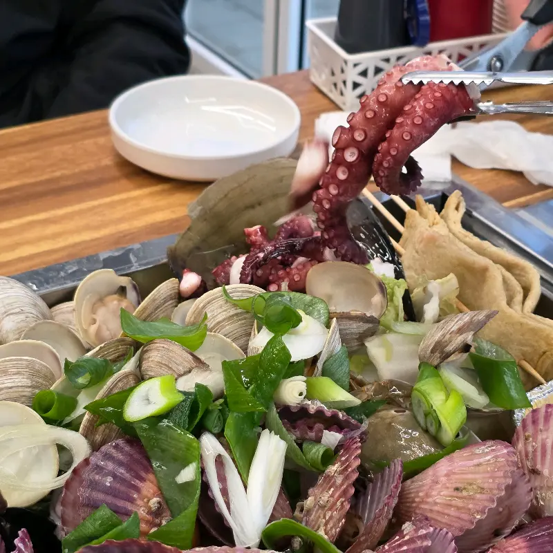 맛있는 조개구이