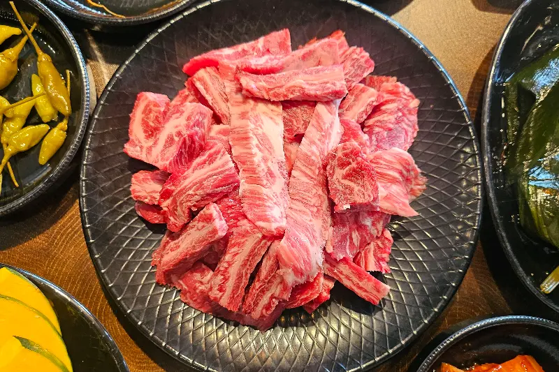 신선한 한우 모듬