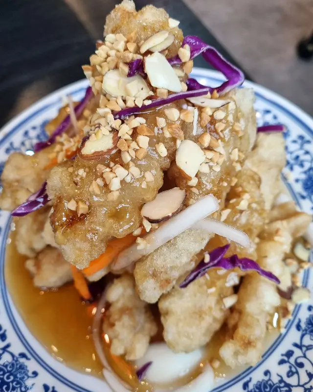 바삭하고 쫀득한 찹쌀탕수육