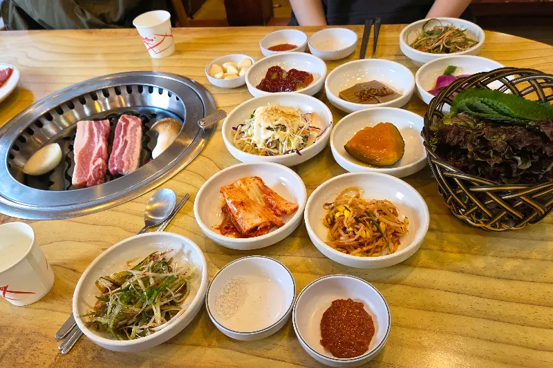 푸짐한 한 상 차림