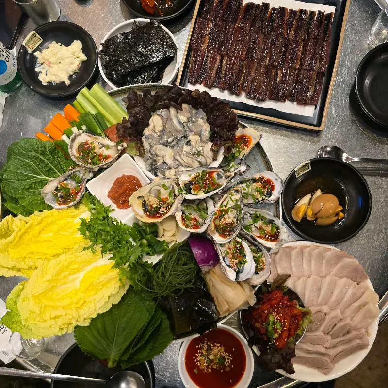 푸짐한 한 상 차림