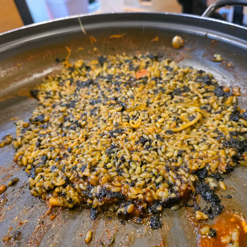 떡볶이 후 볶음밥