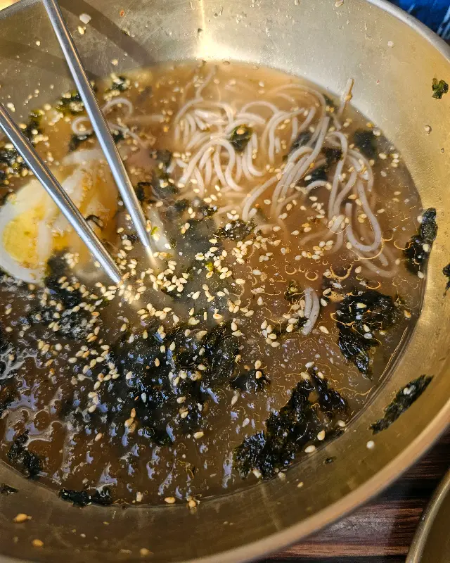 방태막국수 물막국수