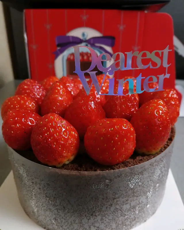 크리스마스 시즌 케이크