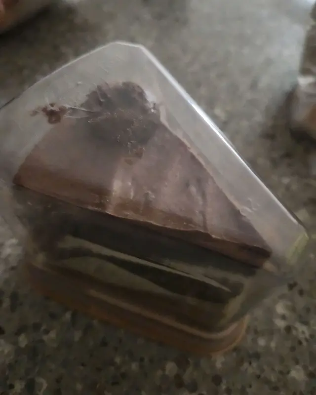 초콜릿 케이크 조각