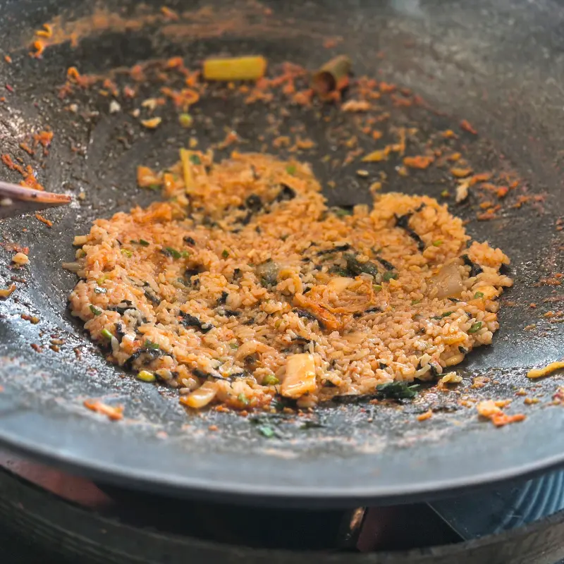 닭볶음탕 볶음밥