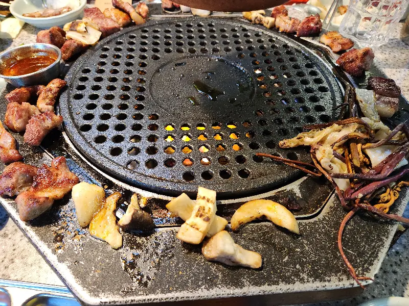 제주도의 풍경을 담은 듯한 인테리어