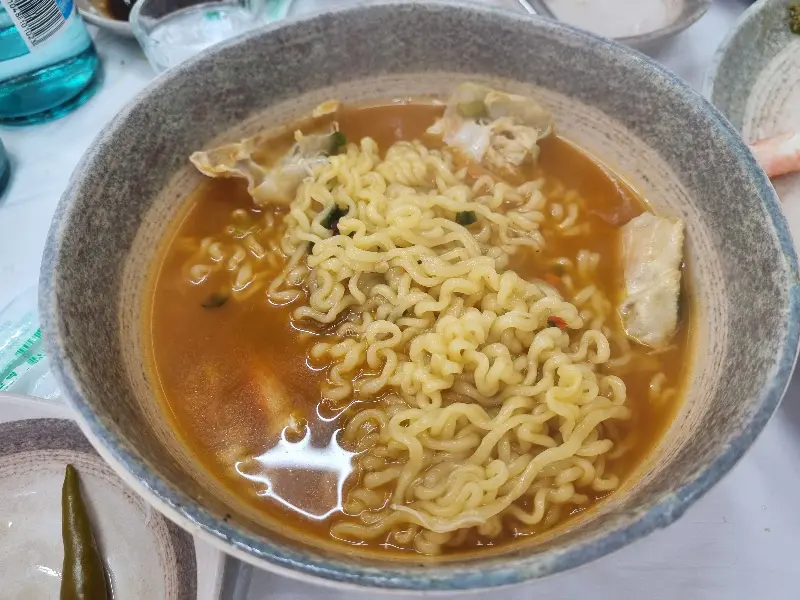대게 라면