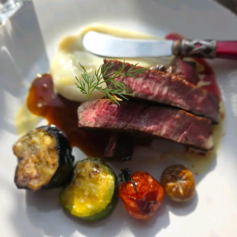 1++ 한우 안심 스테이크