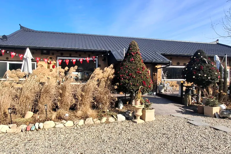 카페 내부 소품