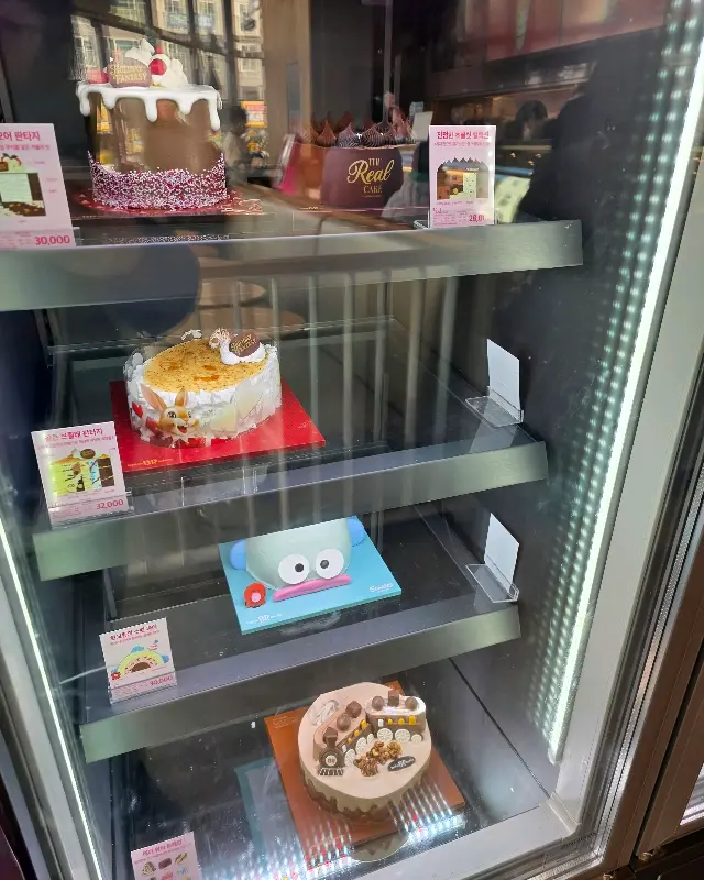 다양한 아이스크림 케이크