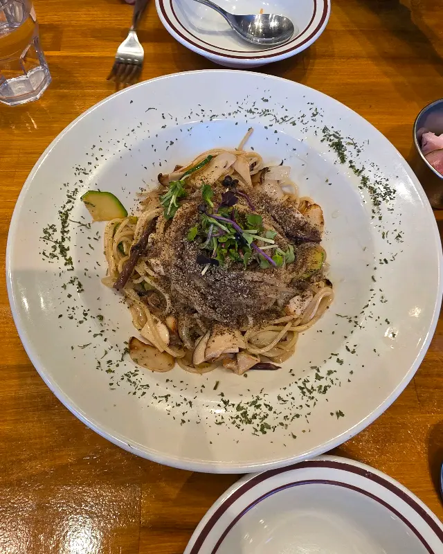 다양한 파스타 메뉴