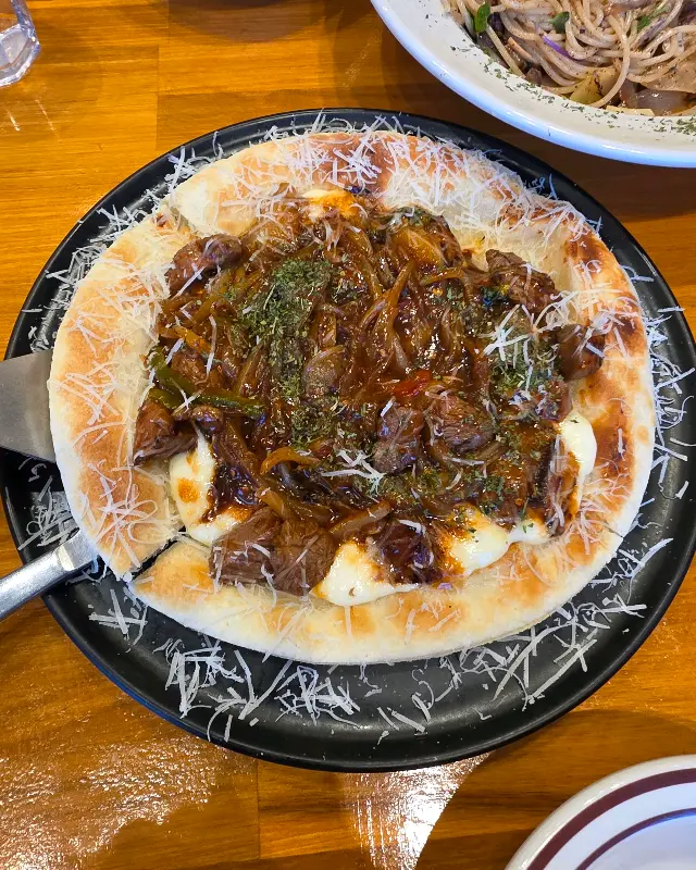 맛있어 보이는 피자