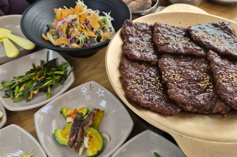 푸짐한 한 상 차림