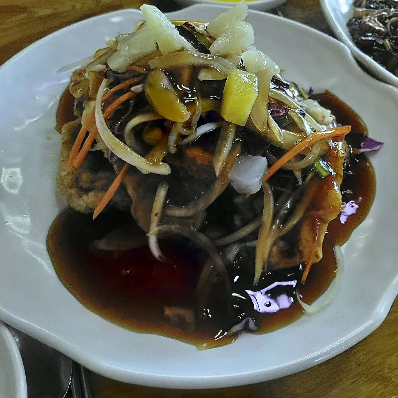 탕수육 클로즈업