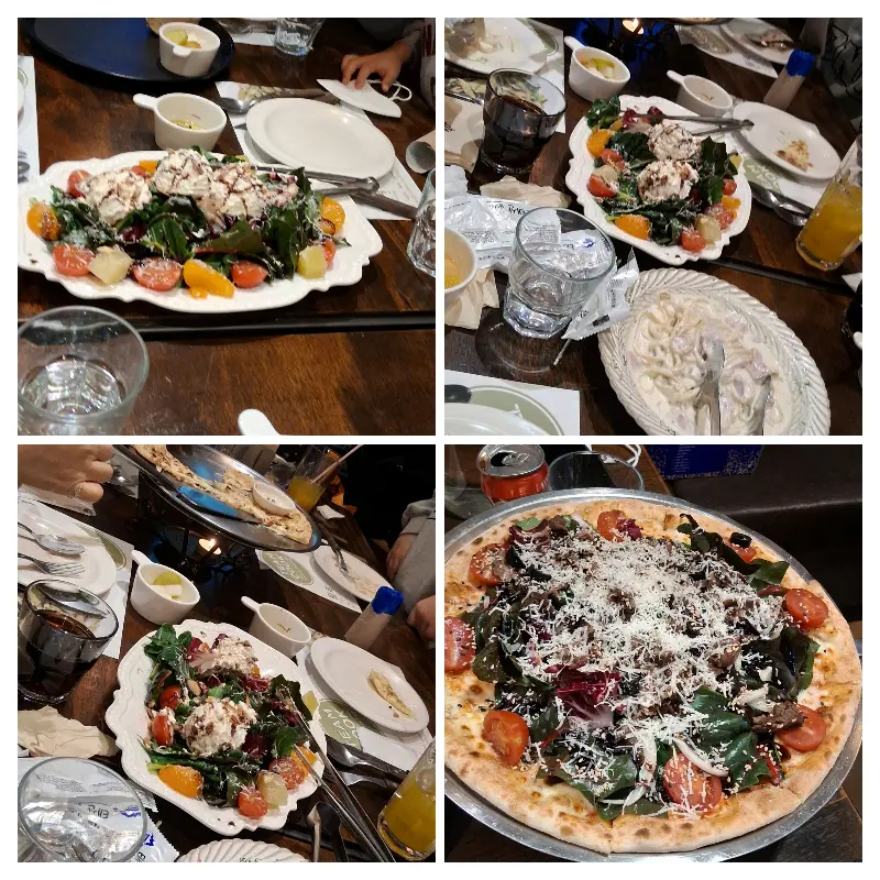 팀쿡에서 맛본 다양한 메뉴들