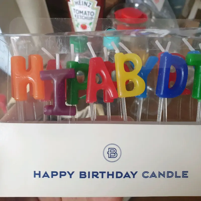 HAPPY BIRTHDAY 촛불