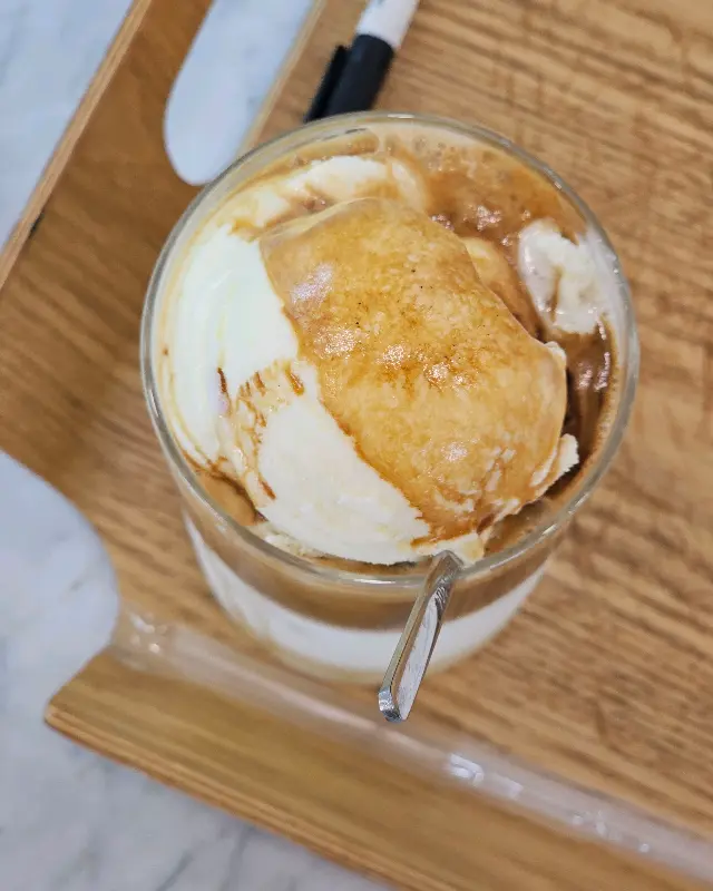 아이스크림 라떼