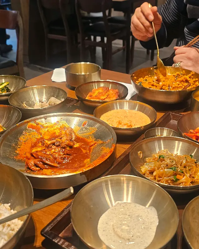 푸짐한 한상차림