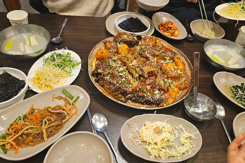 푸짐한 한 상 차림