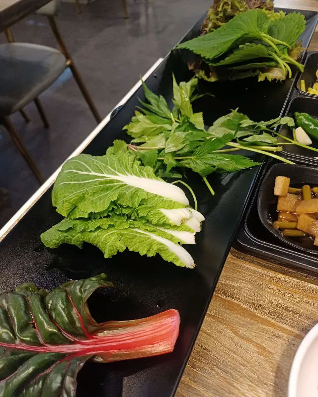 다양한 쌈 채소