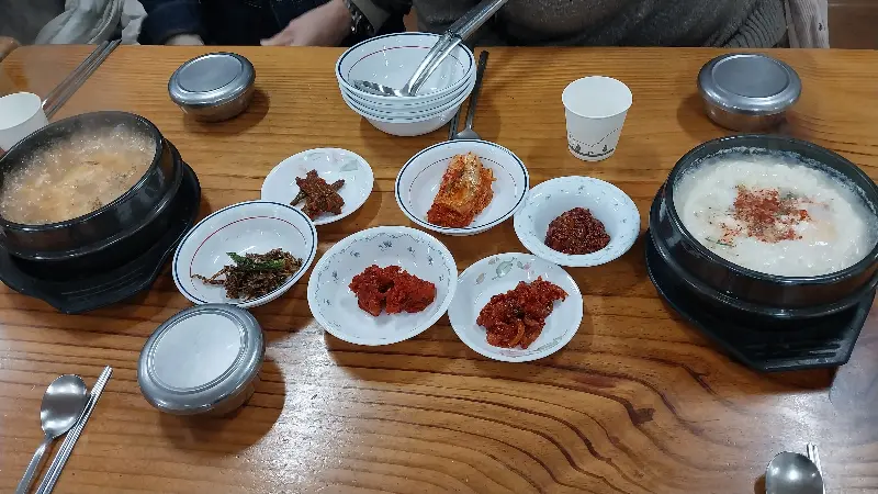 푸짐한 한 상 차림