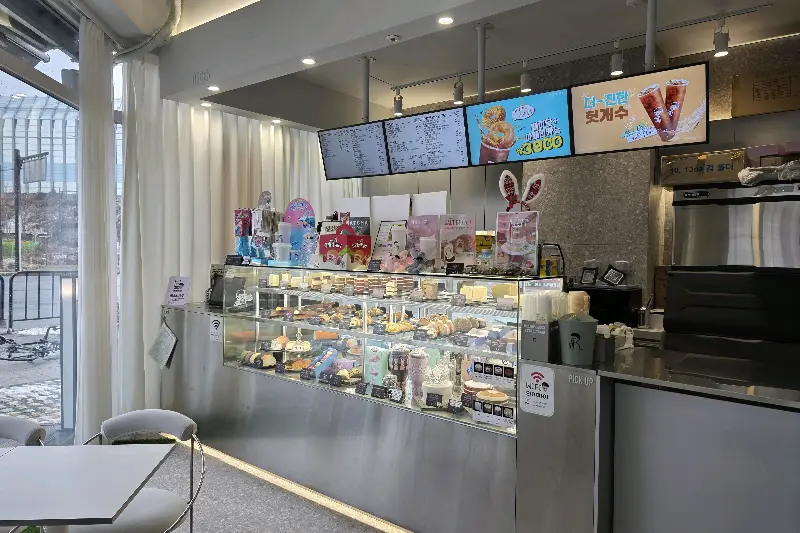 디저트 쇼케이스