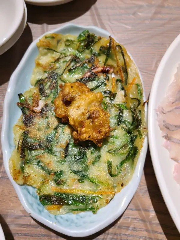 맛깔스러운 해물파전