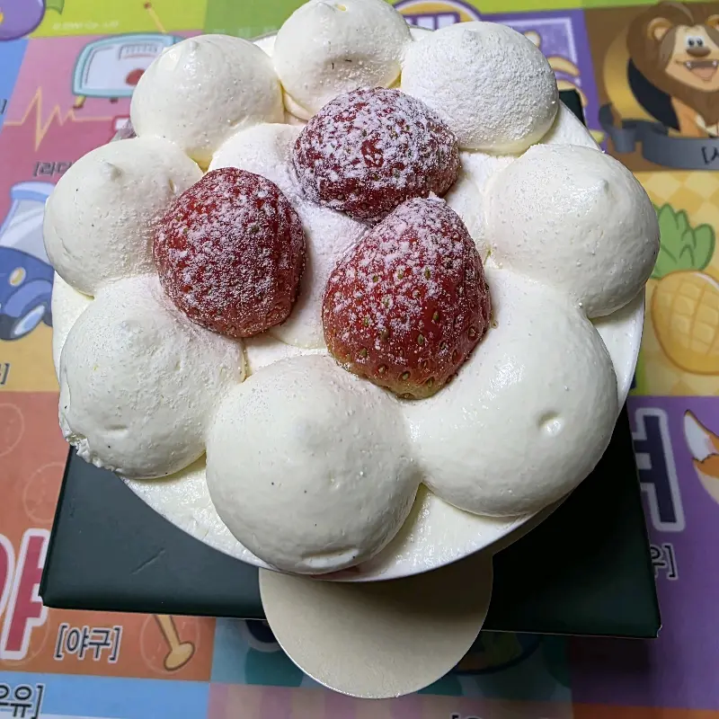 딸기 프레지에 케이크