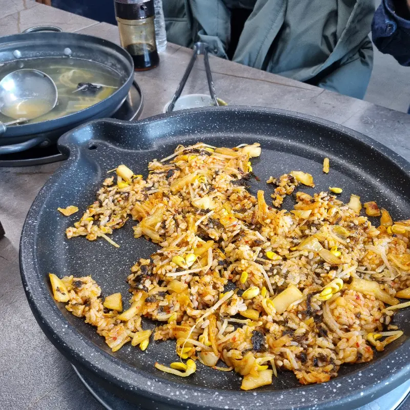 갈삼구이 볶음밥