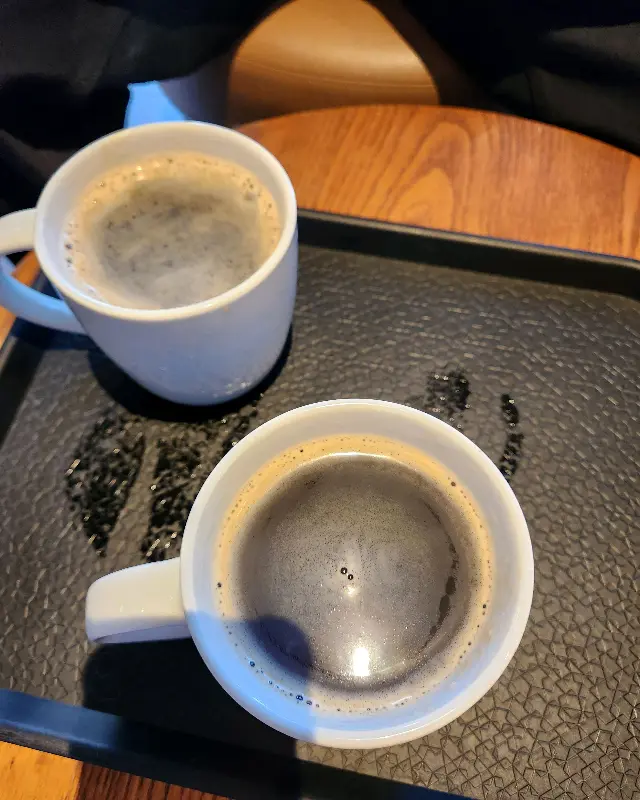 따뜻한 아메리카노