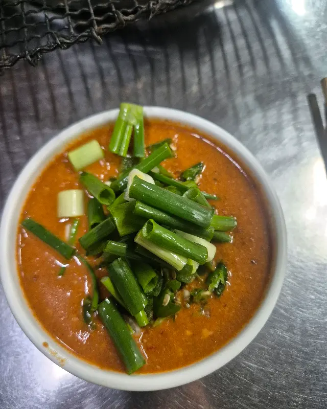 서울막창의 특제 된장 소스