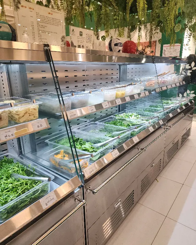 샤브샤브 재료들