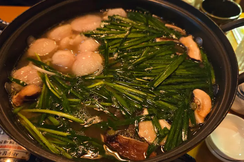 한우 스지 오뎅나베