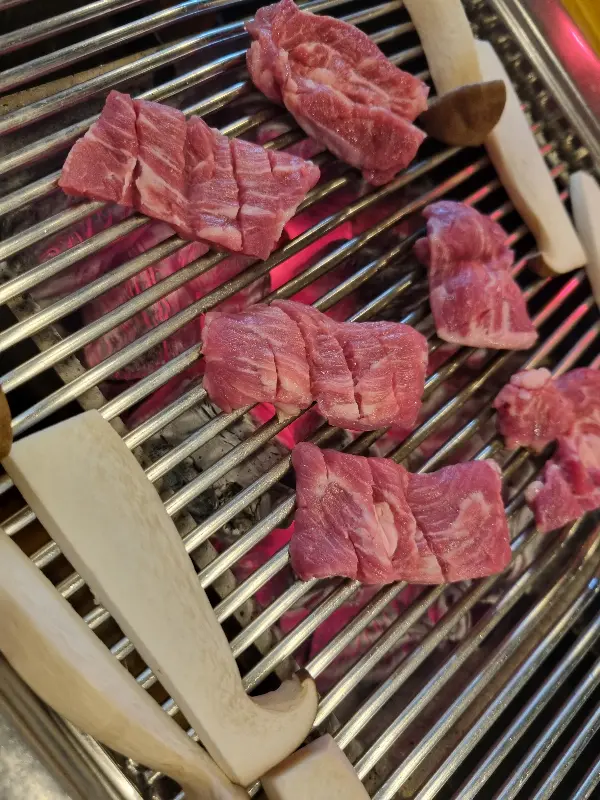 노릇노릇하게 익은 갈매기살