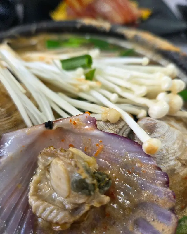 곤리식당 해물뚝배기 가리비