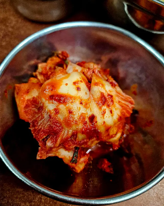 혜성칼국수 김치