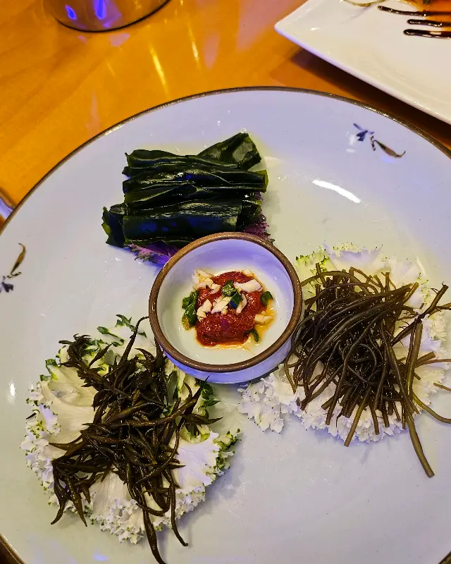 신선한 해산물 모듬