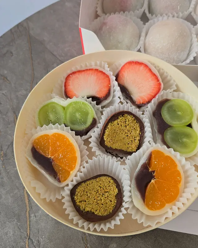 다양한 종류의 모찌