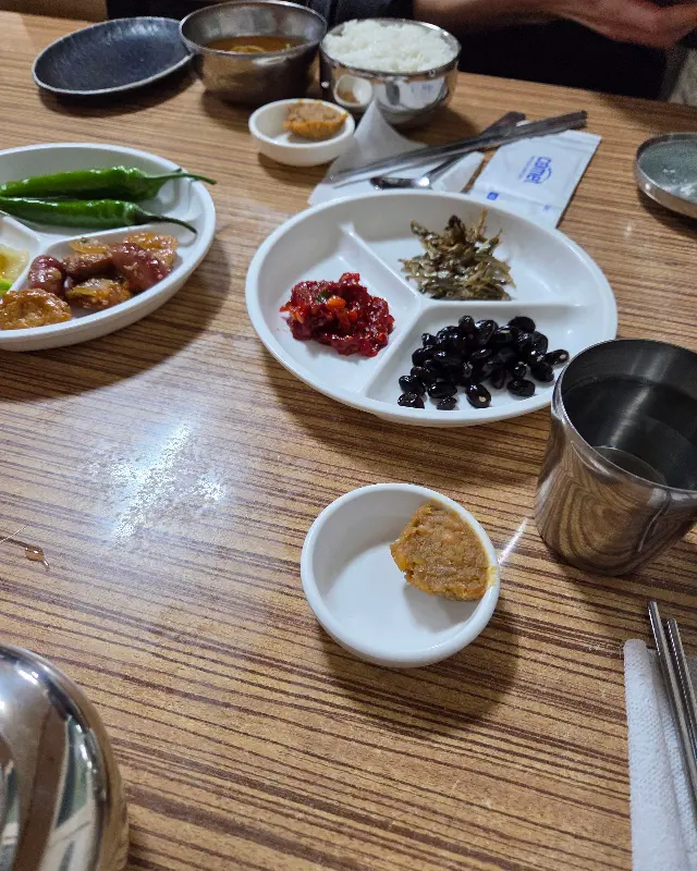 갈치구이 정식 한상차림