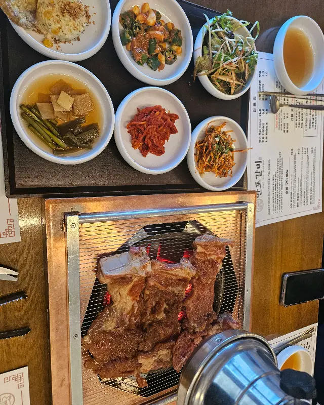 만포갈비 매장 전경