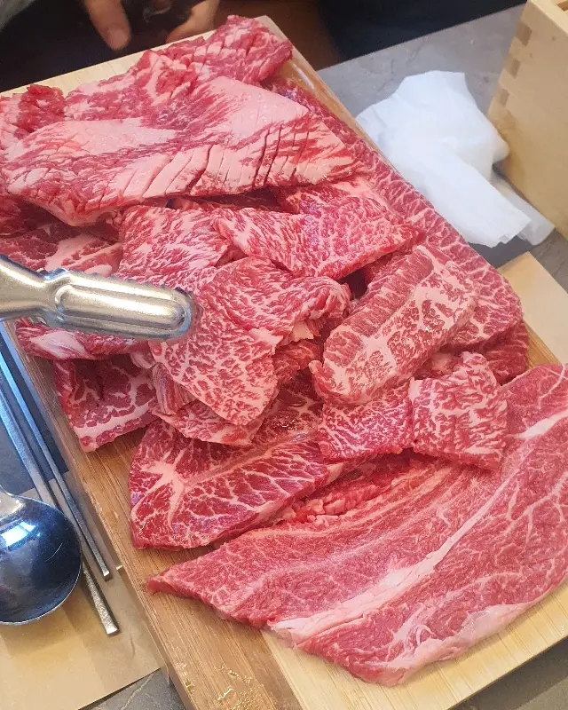 최상급 한우의 자태