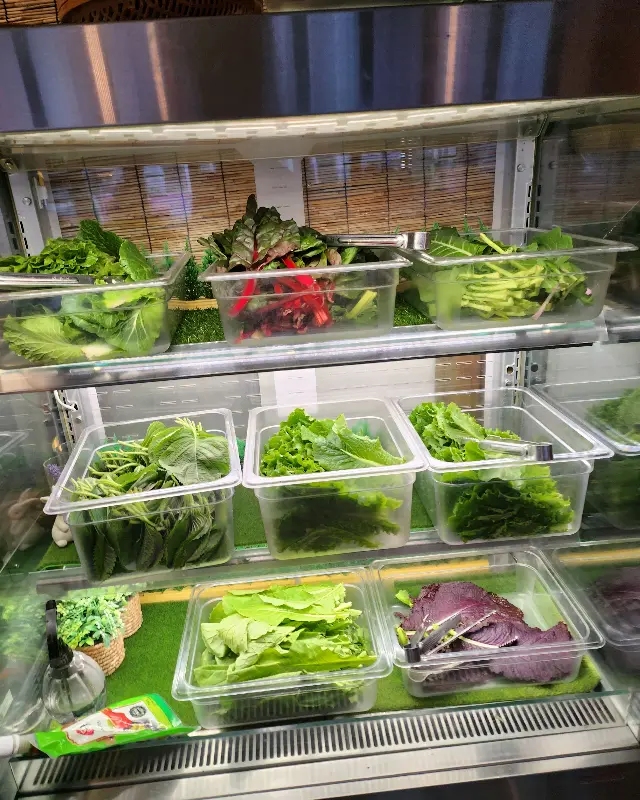 고기와 함께 구워먹는 김치