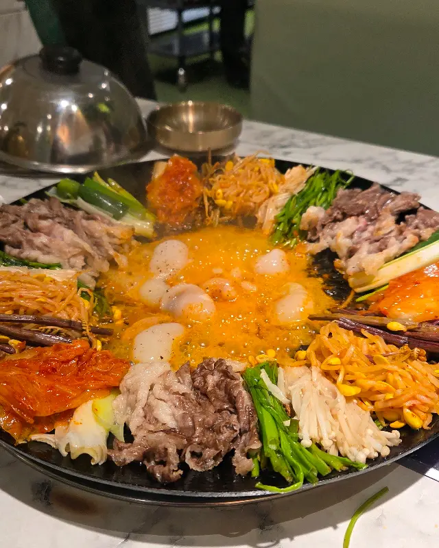 구절판 디테일 샷