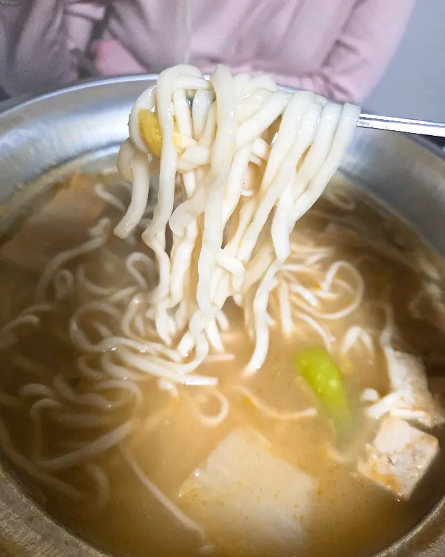 칼국수 면발