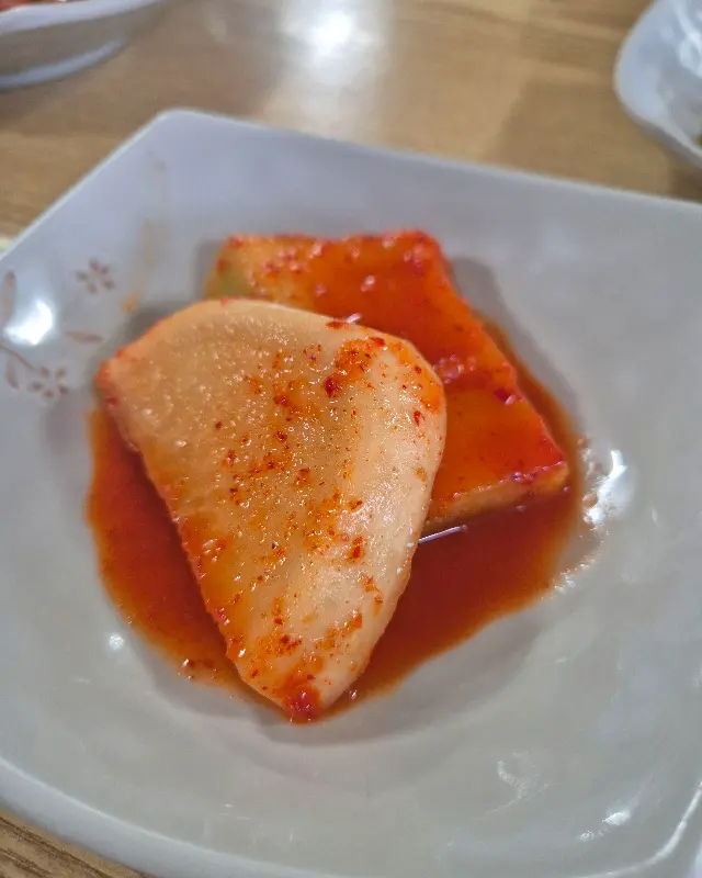 잘 익은 깍두기