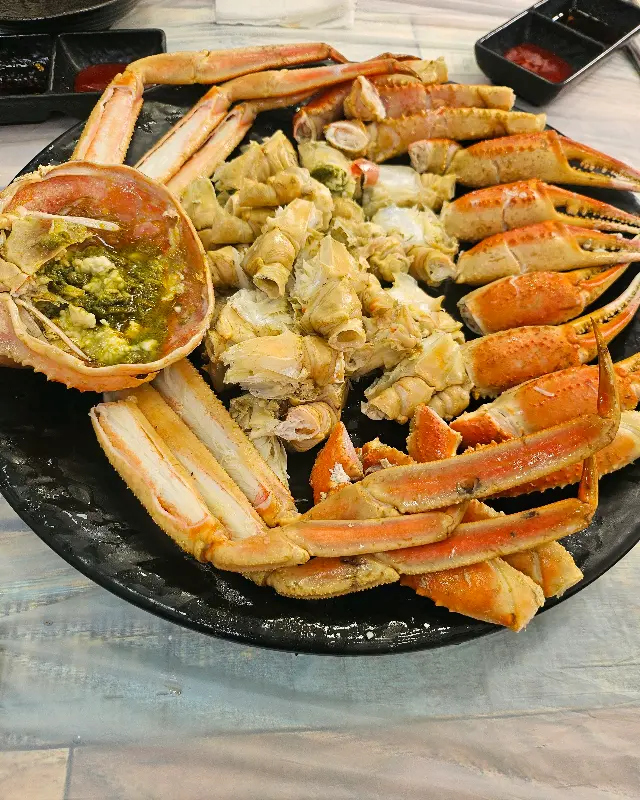청담대게에서 즐거운 식사