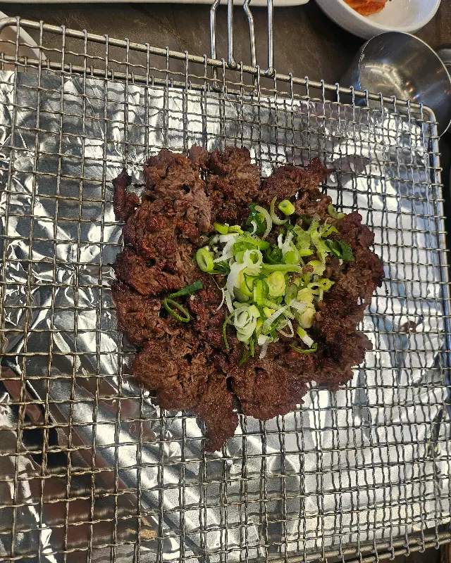 석쇠 위 언양불고기